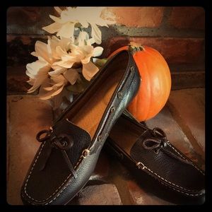 NEW!! Leather Lands’ End Loafers